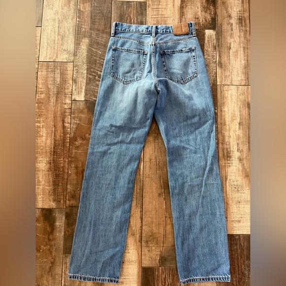 AEROPOSTALE 90s Baggy Distressed Jeans Size 00 - Picture 5 of 6